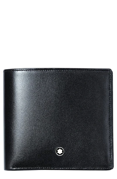 Montblanc Meisterstück Leather Bifold Wallet In Black