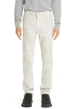Givenchy Distressed-effect Slim-fit Jeans In White