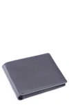 Royce Rfid Leather Trifold Wallet In Navy Blue