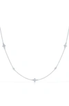 Kwiat Diamond Strings Quads Necklace In Yellow Gold