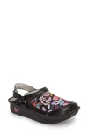 Alegria Seville Water Resistant Clog In Whimsy Leather