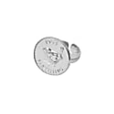 Katie Mullally Farthing Adjustable Ring Silver