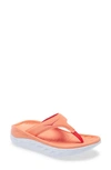 Hoka One One Ora Recovery Flip Flop In Cantelope/ Fiesta