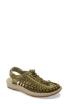 Keen 'uneek' Sandal In Olive Drab/ Safari