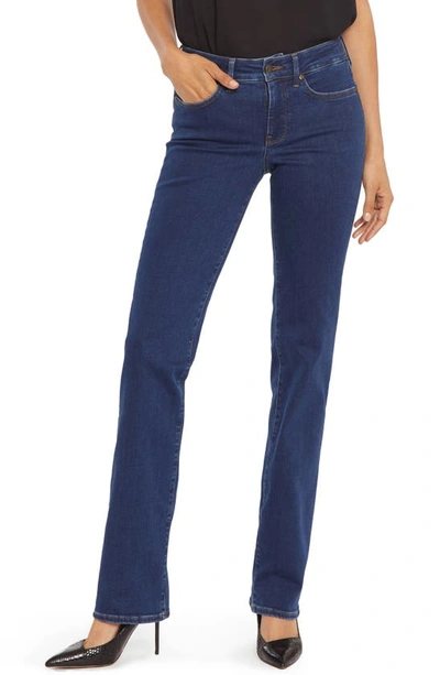 Nydj Petite Sheri Slim Pull On Jeans In Blue