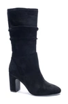 Chinese Laundry Kailey Boot In Black Faux Suede