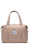 Herschel Supply Co Strand Duffle Bag In Gilded Beige Sparkle