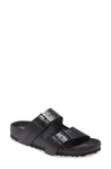 Rick Owens Black Birkenstock Edition Leather Arizona Sandals