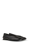 Camper Tws Two-tone Ballerina Shoes In Black
