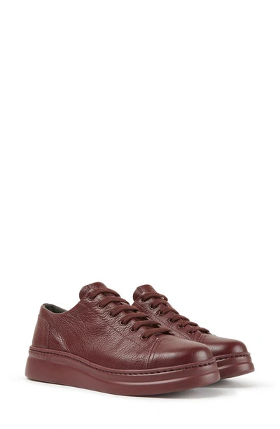 Camper Runner Up Sneaker In Burgundy