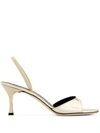 Giuseppe Zanotti Kellen Open-toe Sandals In Gold