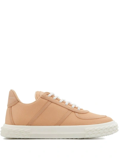Giuseppe Zanotti Blabber Lace-up Sneakers In Pink