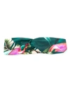 LYGIA & NANNY BETHANIA LEAF-PRINT HEADBAND