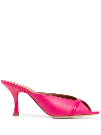 Malone Souliers Joni Square-toe Mules In Pink