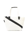 VEECOLLECTIVE QUILTED GEOMETRIC TOTE BAG