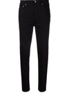 Ralph Lauren High-rise Skinny Trousers In Schwarz