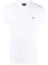 Emporio Armani T-shirt In Weiss