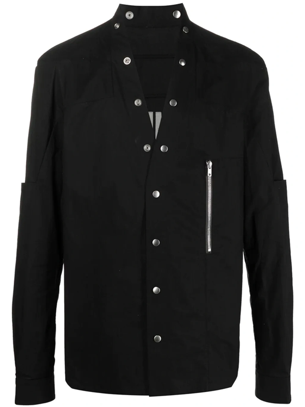 トップス Rick Owens LARRY SHIRT 24AW RU02D6287-FL Rick Owens Larry Shirt In Black Viscose | ModeSens