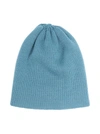 Little Bear Virgin Wool Beanie Hat In Blue
