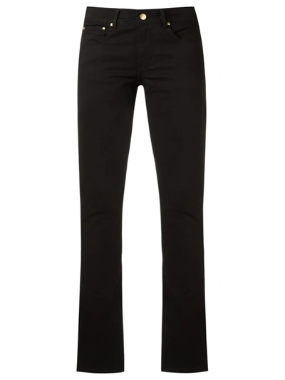 Amapô Mid Rise Skinny Jeans In Black