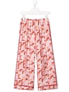 FENDI CHINESE NEW YEAR FF-LOGO PRINT TROUSERS