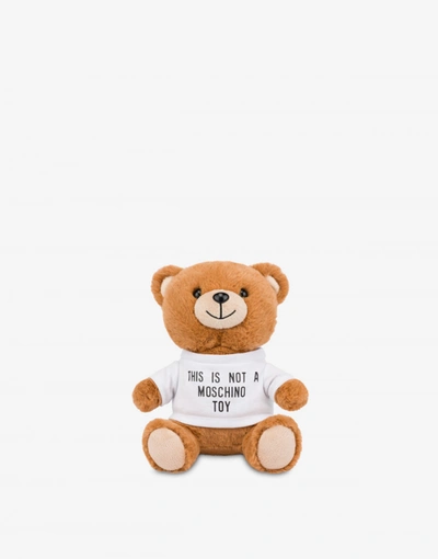 Moschino Teddy Bear Bag In Caramel
