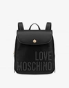 LOVE MOSCHINO EMBROIDERY LOGO BACKPACK