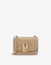 MOSCHINO M BAG WITH PYTHON PRINT