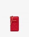 LOVE MOSCHINO PHONE WALLET WITH CHAIN