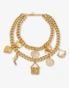 MOSCHINO MOSCHINO CHARMS NECKLACE