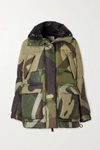 SACAI + KAWS QUILTED CAMOUFLAGE-PRINT SHELL JACKET