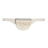 FENDI OFF-WHITE LOGO BELT BAG