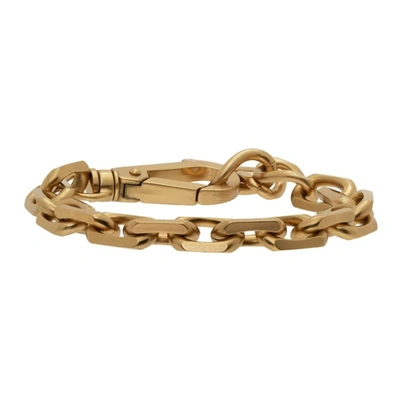 Dolce & Gabbana Gold Antique Chain Link Bracelet