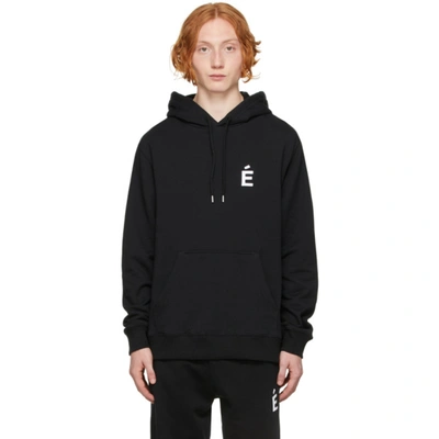 Etudes Studio Black Klein Patch Hoodie