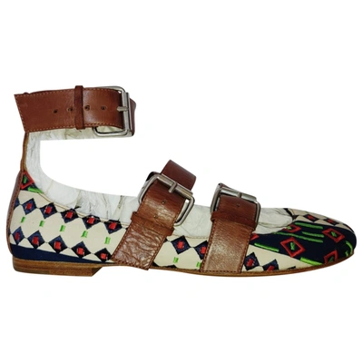 Pre-owned Marc By Marc Jacobs Leather Sandals In Multicolour