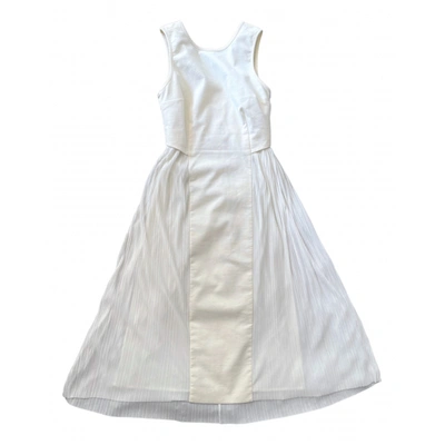 Pre-owned Stella Mccartney Mid-length Dress In Ecru