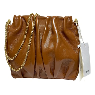 Pre-owned Elleme Leather Crossbody Bag In Brown