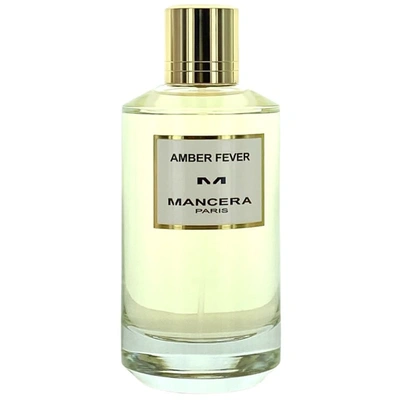 Mancera Unisex Amber Fever Edp Spray 4 oz (120 Ml) In Amber / White