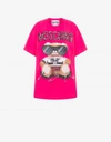 MOSCHINO MIXED TEDDY BEAR JERSEY T-SHIRT