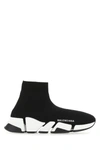 Balenciaga Speed 2.0 Logo-print Glittered Stretch-knit High-top Sneakers