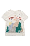 Peek Aren't You Curious John Muir Trail Graphic T-shirt In Off-white