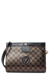 VALENTINO BY MARIO VALENTINO AMBRE MONOGRAM CROSSBODY SATCHEL