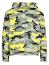 Dolce & Gabbana Kids Sweat Jacket For Boys In Green