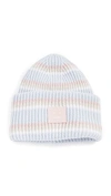 ACNE STUDIOS MULTI BLUE BEANIE,ACNDB31672