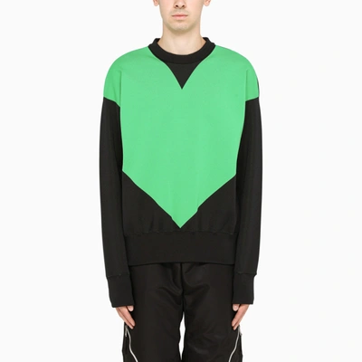 Bottega Veneta Black And Green Pullover