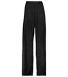 BALENCIAGA LOGO JACQUARD STRAIGHT trousers,P00597156