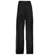 BALENCIAGA LOGO JACQUARD STRAIGHT PANTS,P00597156