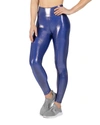 Heroine Sport Marvel Metallic Stretch Leggings In Midnight