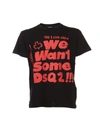 DSQUARED2 REGULAR PRINTED T-SHIRT,S74GD0873 S21600900