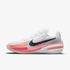 Nike Air Zoom G.t. Cut Basketball Shoes In White/bright Crimson/pink Blast/black